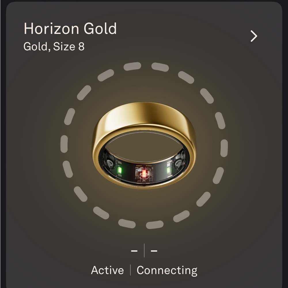 Oura Gen3 Horizon Gold US8 Set